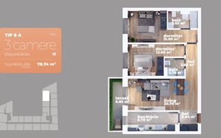 Pret promo 1 decembrie Metrou STB Parc Auchan titan Pret promo TVA 9% - Poză 5