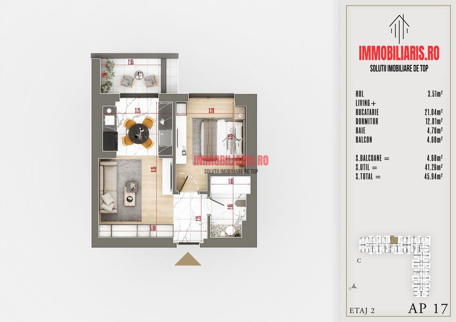 Blvd. 1 Decembrie, Parcuri, Transport STB, Direct Dezvoltator - Schiță 2