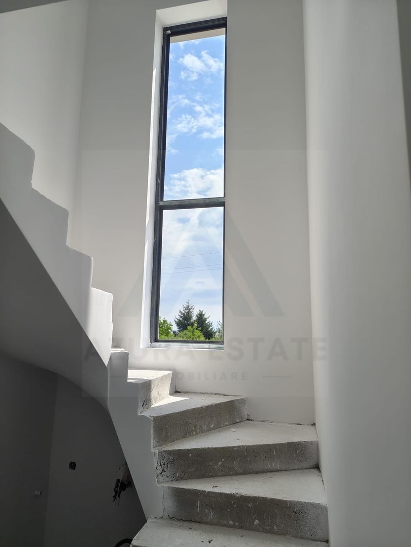 Casa premium 4 camere la alb teren de 310 mp 124 mp utili în Cristian - Poză 3