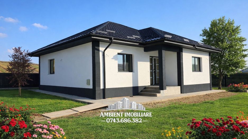 Casa individuala 110 mp, teren 500 mp, SATU NOU, FARA COMISION! - Poză 1