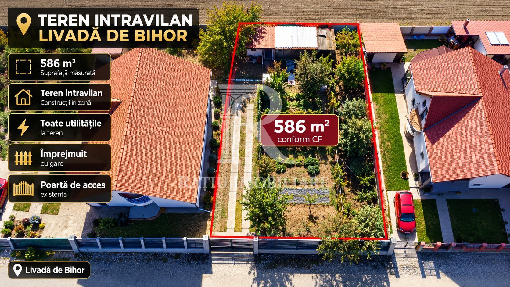 Teren intravilan pentru construcții | Livada de Bihor - Poză 3