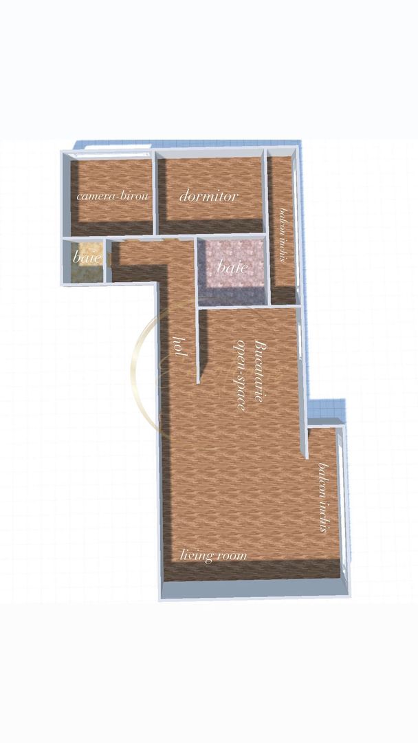 OFERTA FULGER | APARTAMENT CU 3 CAMERE | Girocului , Timisoara - Schiță 16