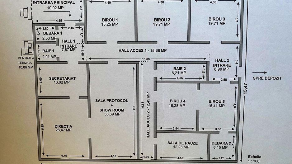 Proprietate Comercială de închiriat  în Pipera - Poză 3