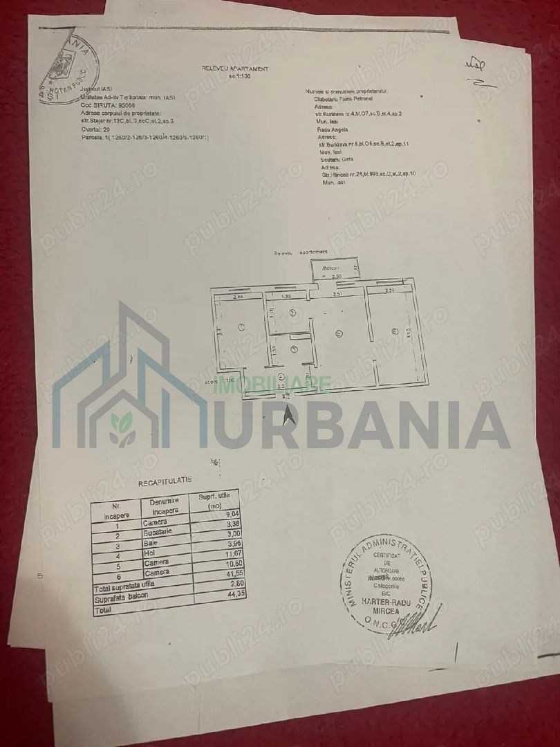 Pers fizica vând apartament 3 camere zona tătarasi - Poză 1