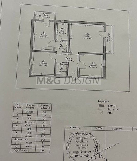 Apartament 3 camere Dambovita-Sagului - Poză 8