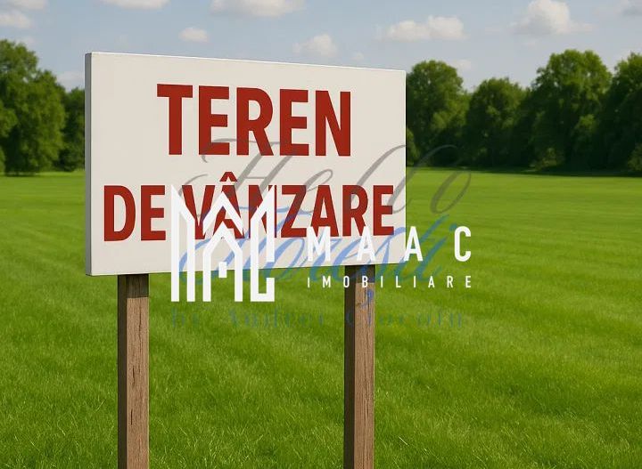 Teren intravilan 5500 mp pretabil case Cristian - Poză 2