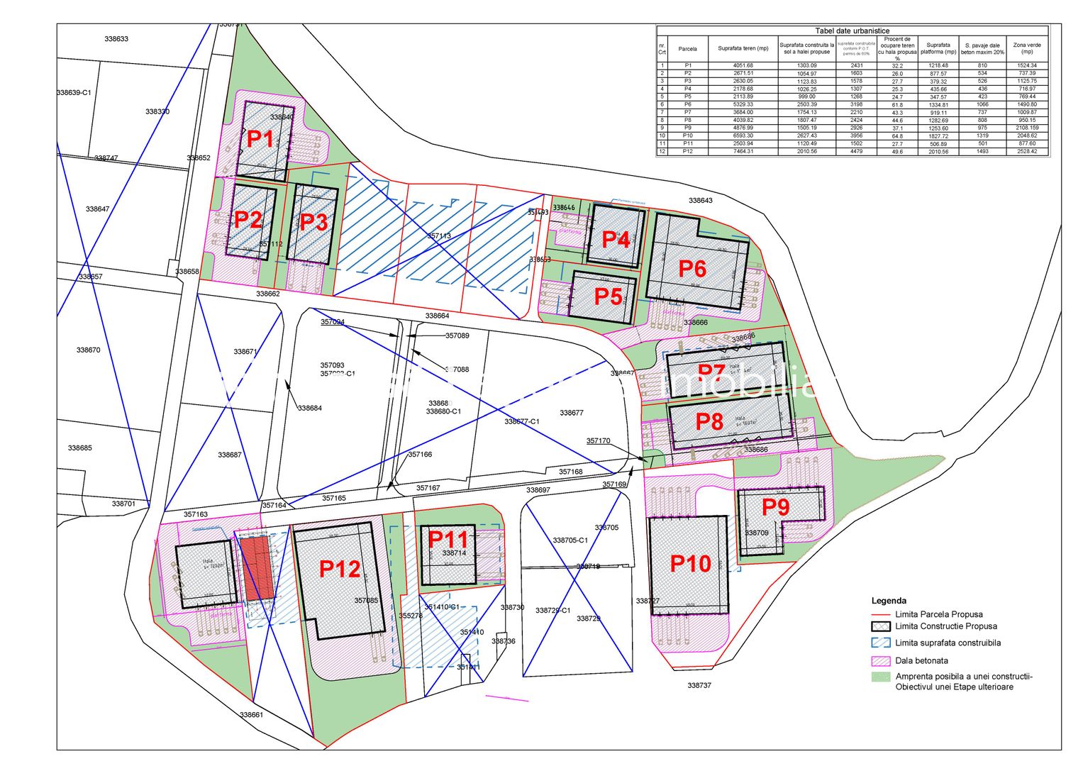Teren industrial 9000 mp în Parcul Industrial UTA2 Arad - Poză 3