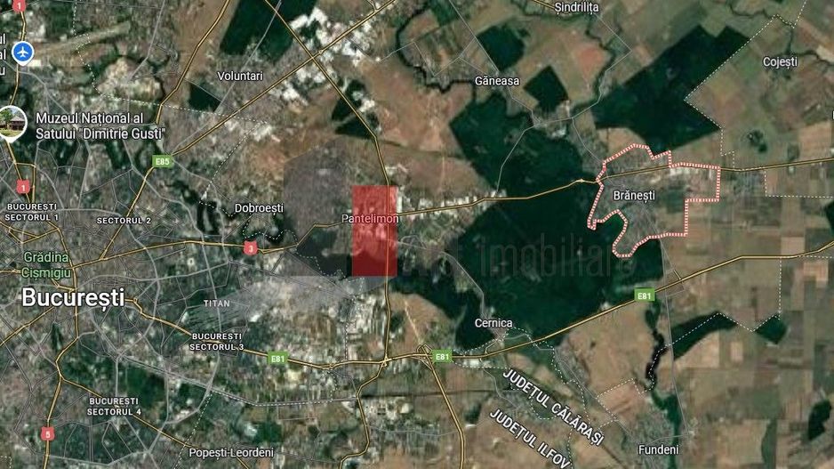 Teren intravilan de 802 mp langa padure. - Poză 2