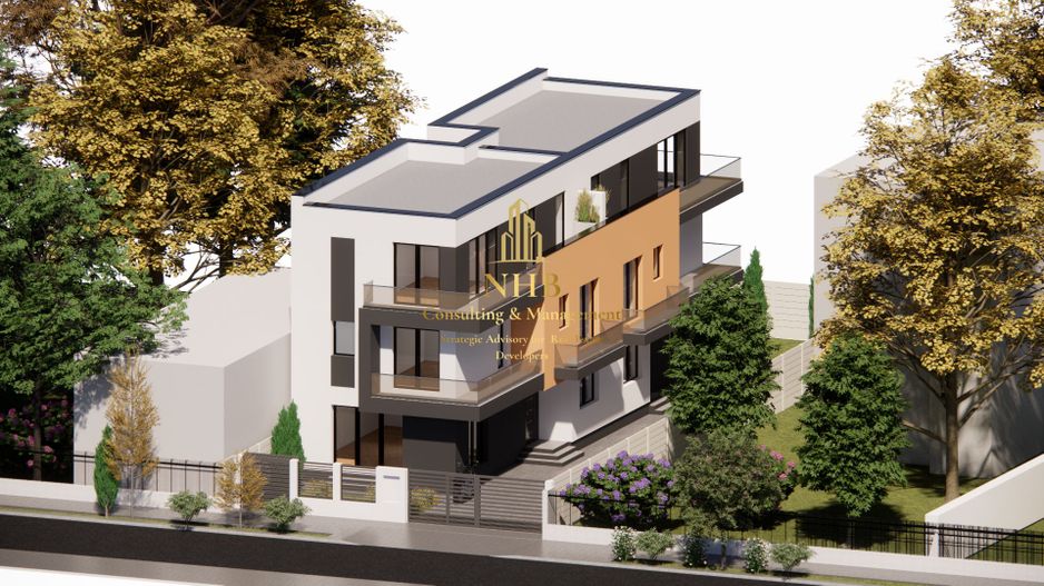 Vând vila în duplex 4 camere, 3 dormitoare, 4 bai, 2 locuri parcare - Poză 9