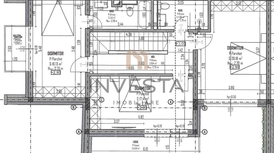 Duplex  144 mp utili, teren in proprietate 260 mp! Predare decembrie! - Schiță 3