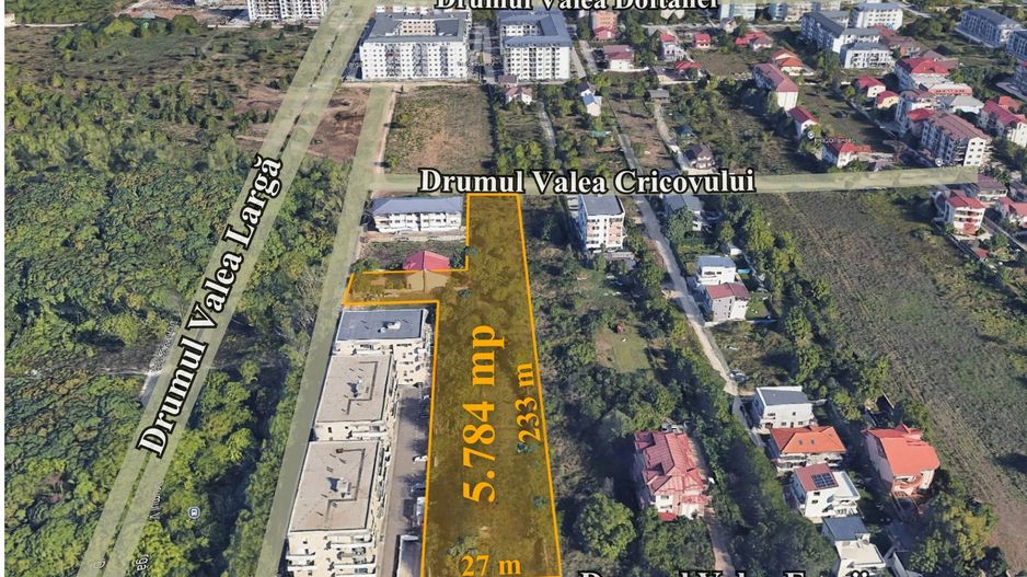 Oportunitate de dezvoltare – Teren Valea Largă, Sector 6, București - Poză 1