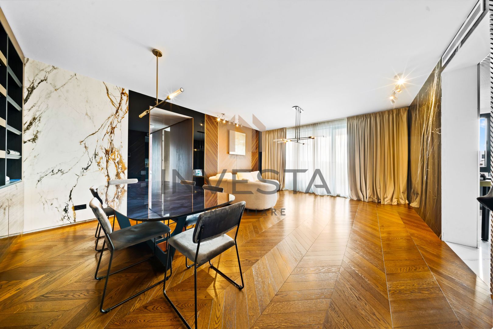 Apartament 4 Camere cu 2 Parcari subterane + 2 Balcoane, Ultrafinisat - Poză 1