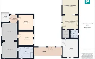 Casă complet modernizată, P+1 în Buteni, Arad - Poză 46