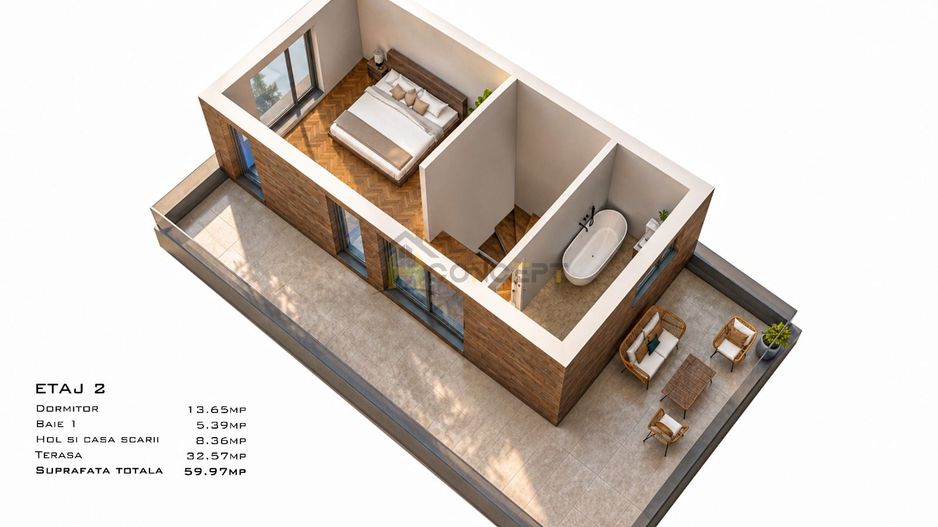 Vila Premium tip duplex, Popesti Leordeni, comision 0% - Poză 8