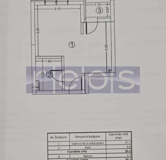 DE VANZARE GARSONIERĂ NOUĂ 2025–MILITARI RESIDENCE -STR. WEINER PALADA - Poză 6