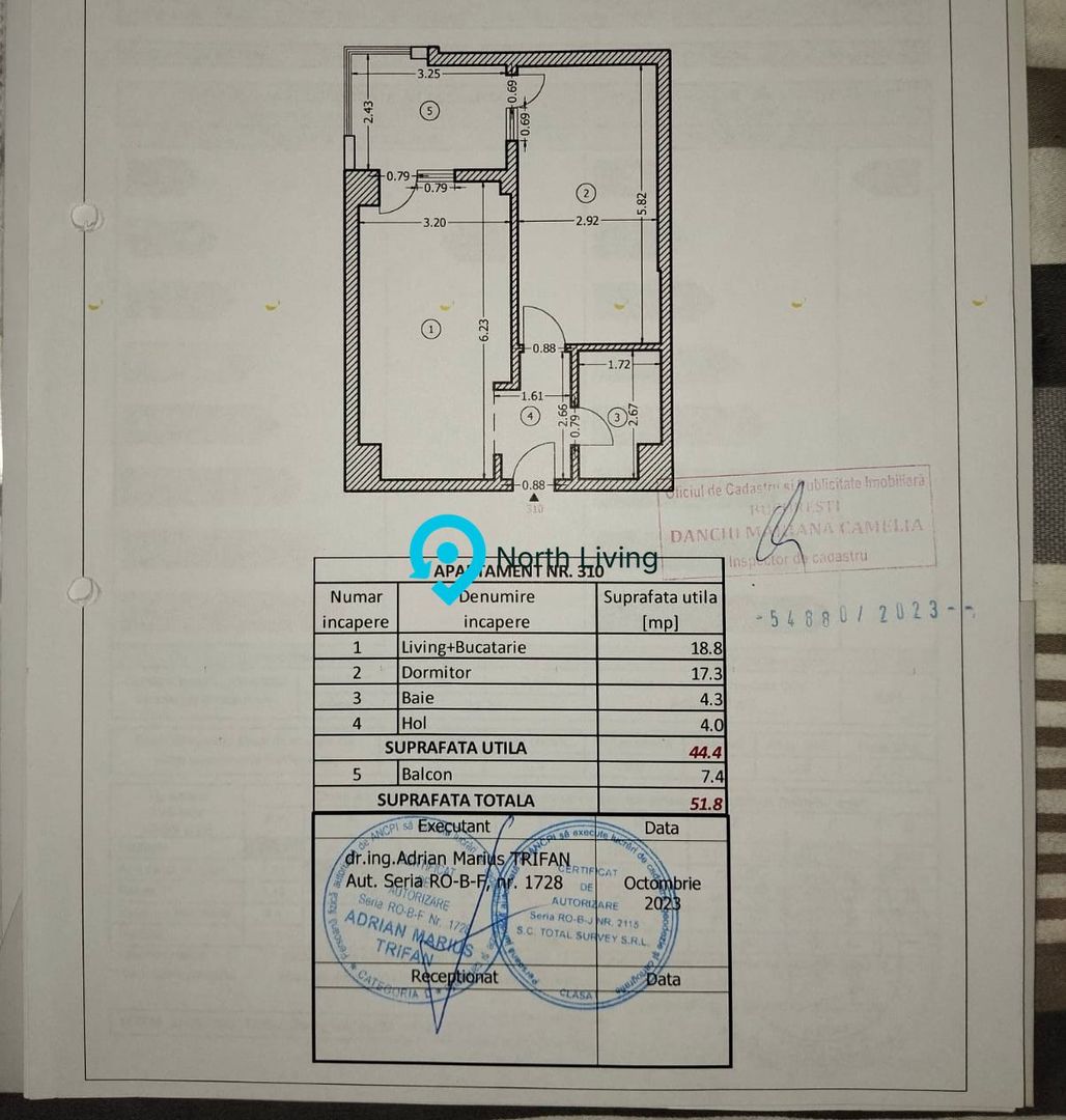 Apartament 2 Camere - Central Address Residence - Str. Năsăud - Poză 6