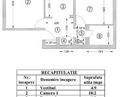 Vand 2 camere Baneasa - Schiță 7