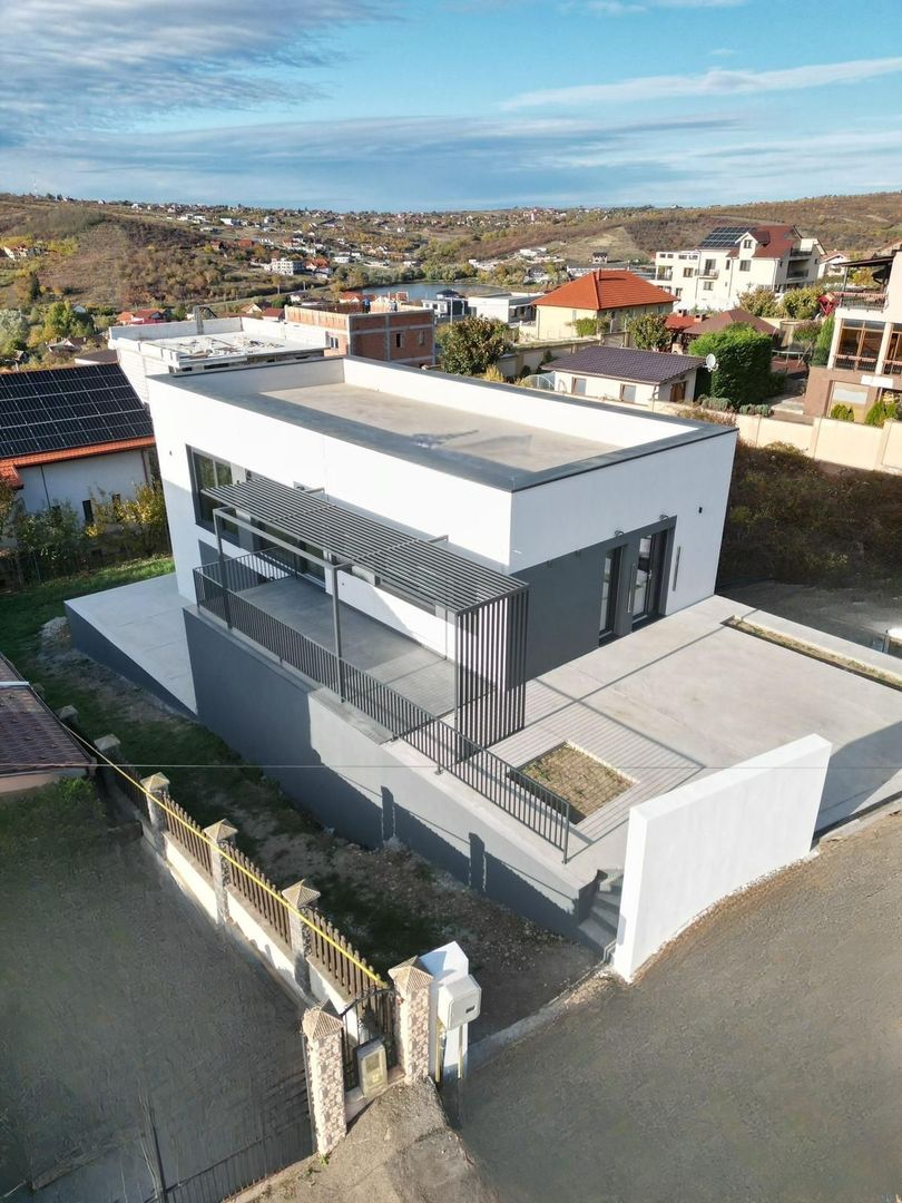 Vilă nouă design mediteranean, proiect deosebit și panoramă- 299.000 E - Poză 7