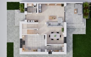 Casa tip duplex - 300 mp teren - Sura Mica - Schiță 8