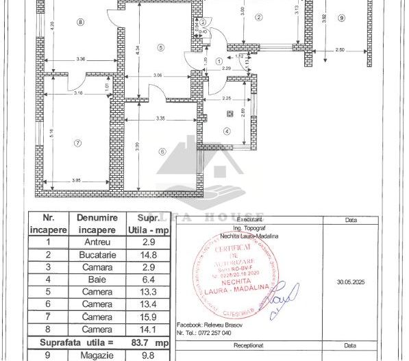 Apartament cu 4 camere in casa - zona Ultracentrala , AFI Mall, Patria - Poză 13