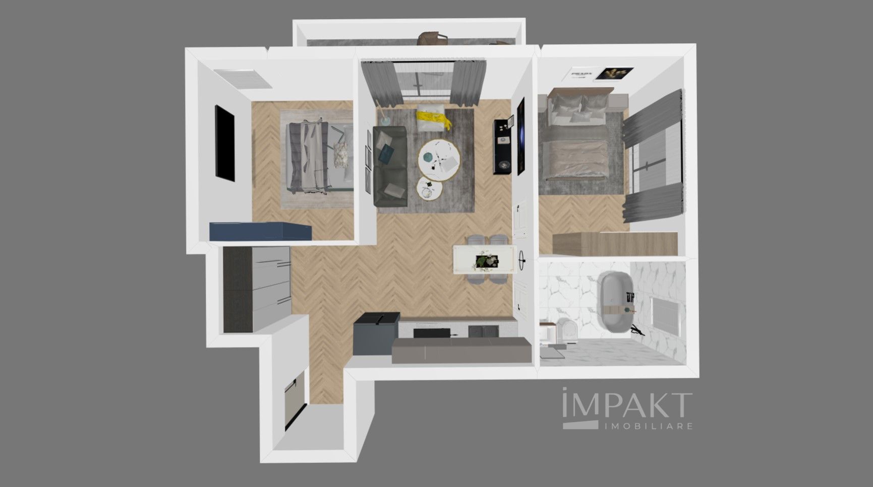 Apartament 3 Camere | Bloc Nou | Liziera Padurii | Terra, Floresti - Poză 1