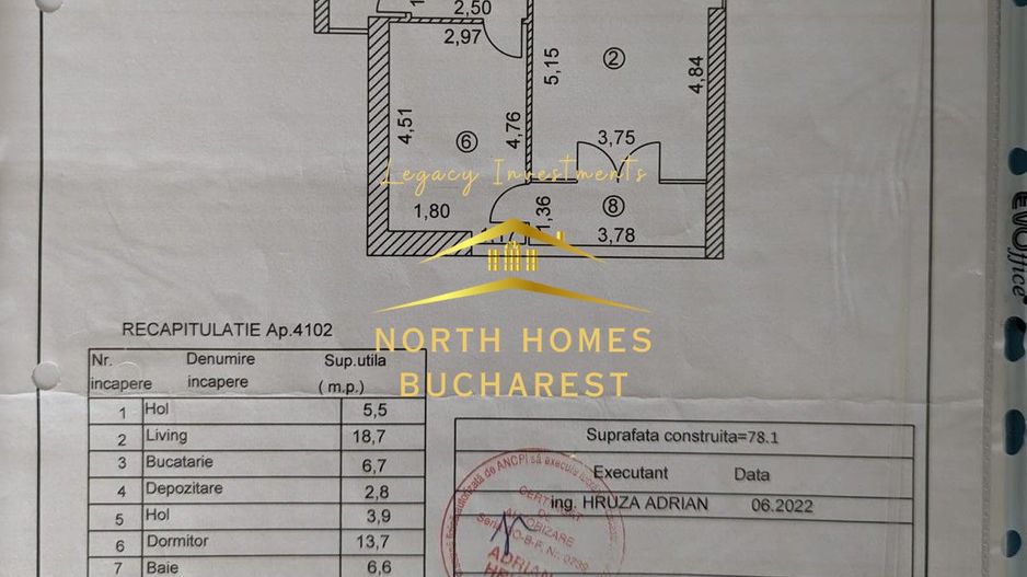 Apartament de vanzare -2 camere -WIN HERASTRAU - Poză 16