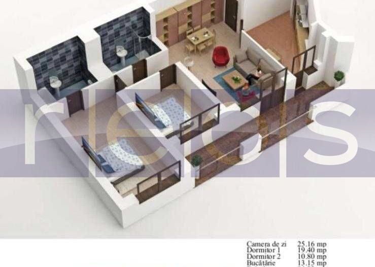 VANZARE 3 CAMERE DECOMANDAT - 2 min metrou Mihai Bravu - Poză 7