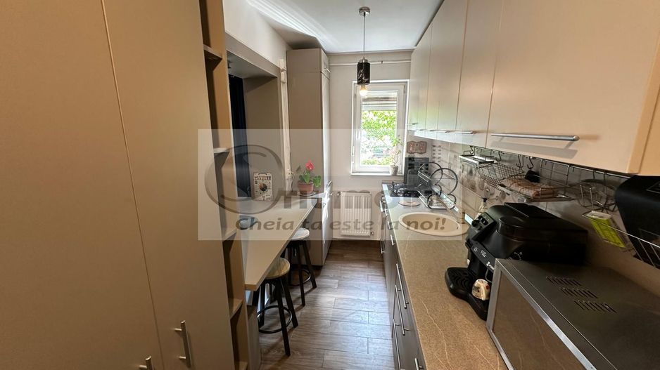 Apartament 3 camere, 52 mp, mobilat, parter, zona Garii, 106000 € - Poză 2