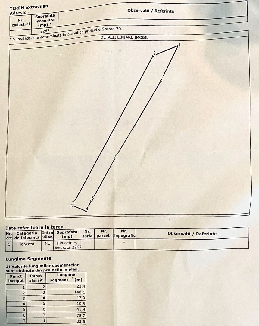 Oportunitate Investitie! Teren 2267 mp-Zona Valea Budacului - Poză 1