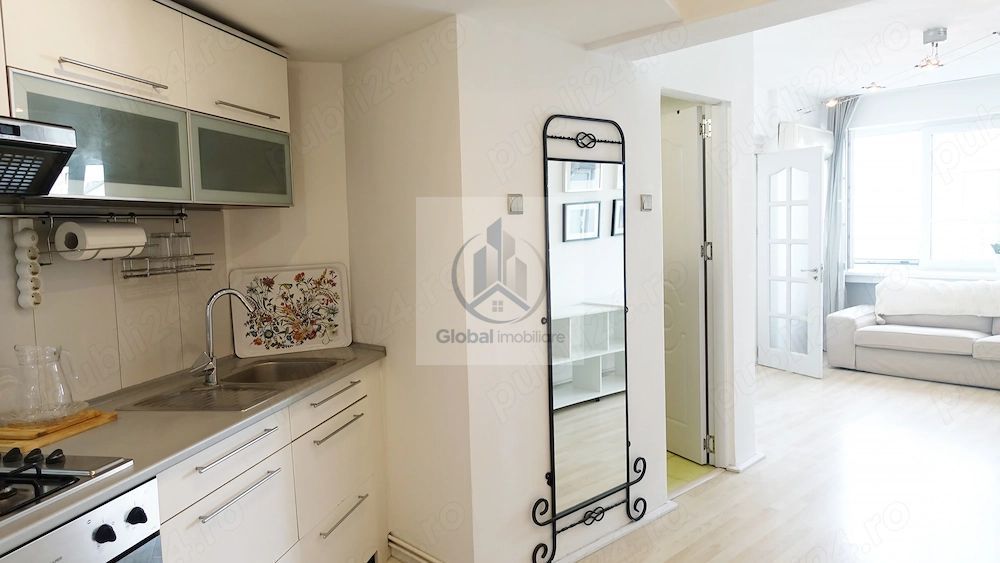 Studio de închiriat Cișmigiu | 37 mp | Centrală proprie - Poză 8