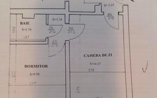 2 camere – Piața Sălăjan | 8 minute - Metrou Nicolae Grigorescu - Schiță 7