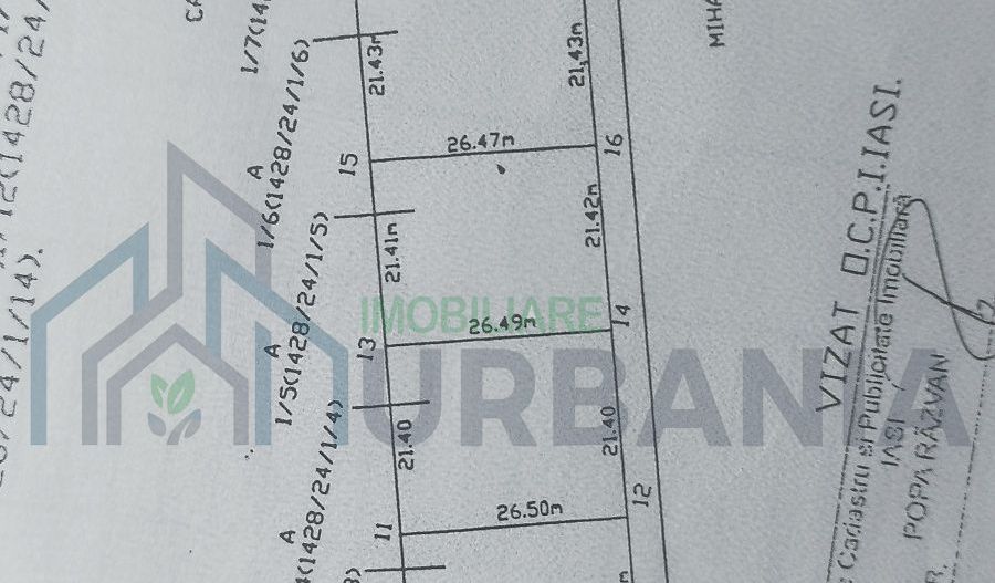 Teren de vânzare în Rediu, Platou Beldiman, 653 mp - Poză 3