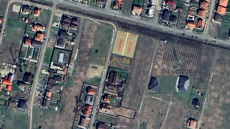 Teren Generos Cu Utilitati in Mosnita Noua Comision 0 - Poză 1