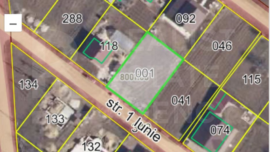 Vânzare, teren, 6 ari, str. 1 Iunie, Strășeni - Poză 1