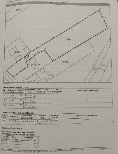 Vanzare teren 3700 mp, intravilan, Bradu - Poză 2