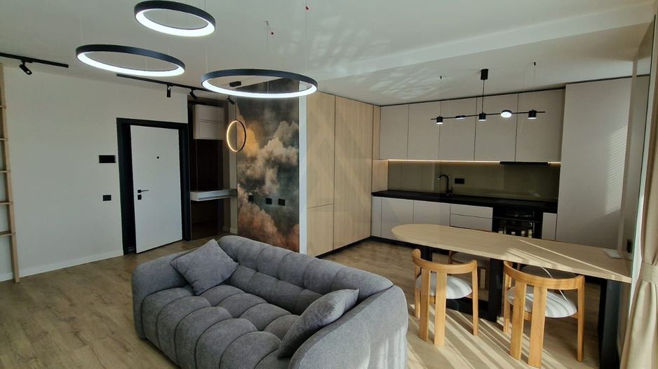 Apartament lux 80 mp utili 3 camere 2 bai si parcare subterana - Poză 4