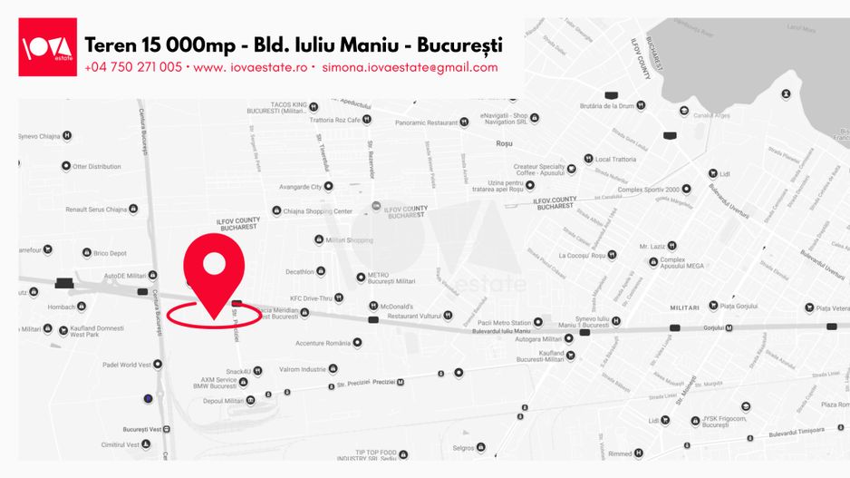 De vânzare: teren 15 000mp - Bd. Iuliu Maniu - oportunitate investiție - Poză 1