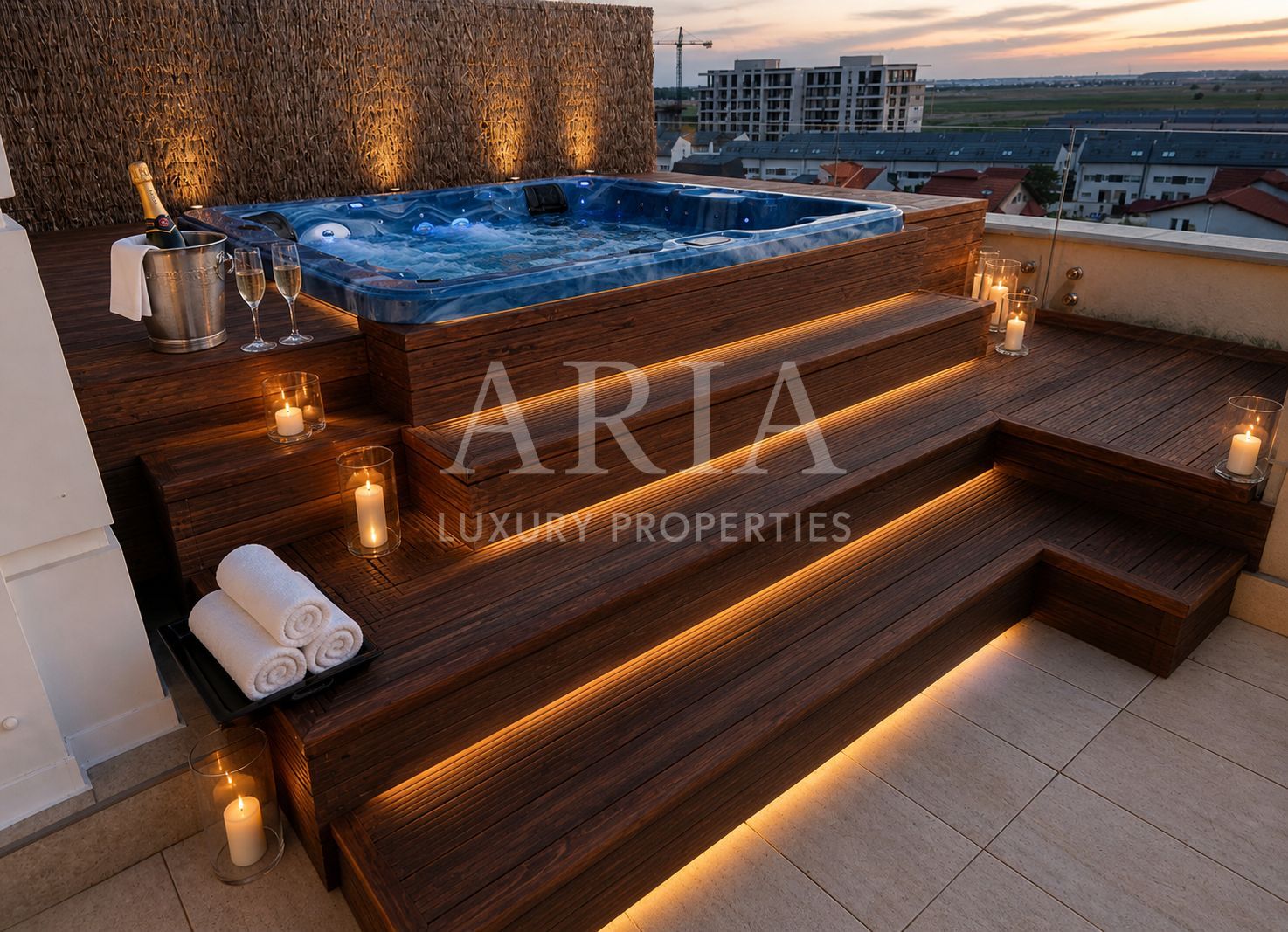 Penthouse superb - rooftop vedere către pădure - Poză 8