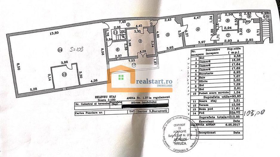 Vila individuala, S+P+E+Pod, curte 500mp, ideal Bistro-caffe, birouri - Poză 43