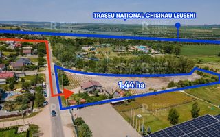 Vânzare teren industrial 1,44 ha – Sociteni, traseu Chișinău–Leușeni - Poză 1