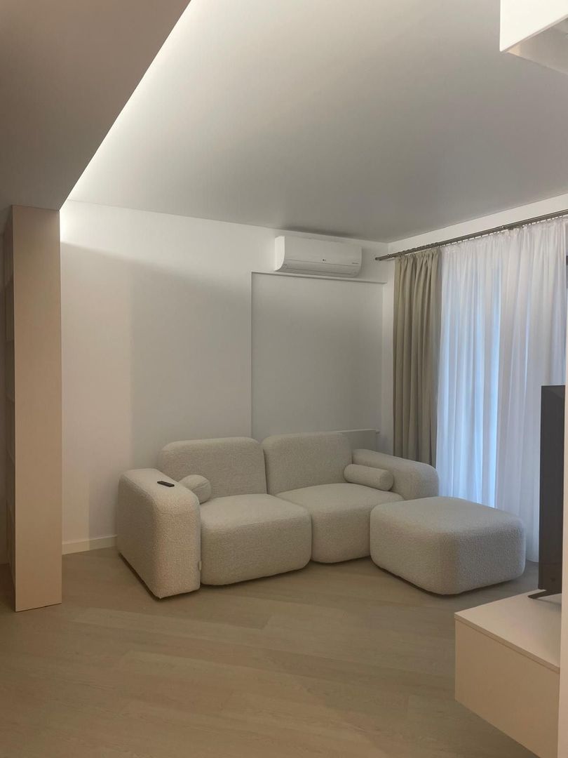 INCHIRIERE APARTAMENT TREI CAMERE MOBILAT UTILAT ZONA PIPERA CORTINA NORTH - Poză 2