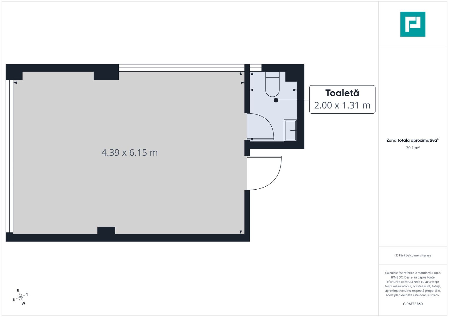 Spațiu de birouri de închiriat – Zona Intim - Poză 6