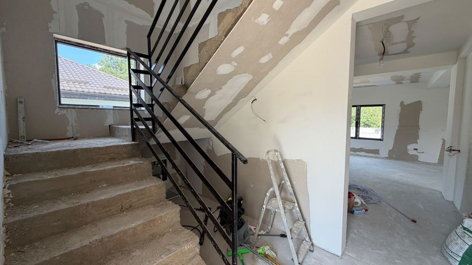 CASA INDIVIDUALA - 5 CAMERE, INCALZIRE PARDOSEALA , TEREN 420 COMIS 0% - Poză 12