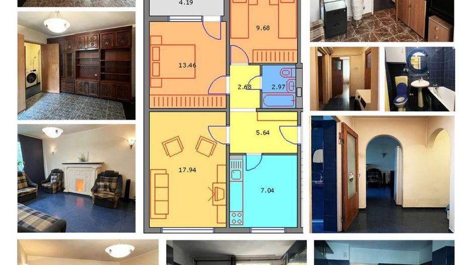 Apartament 3 camere, confort 1, Berceni Brancoveanu - Poză 8