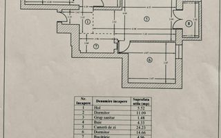 Apartament 3 camere modern – 2015, luminos - Poză 4