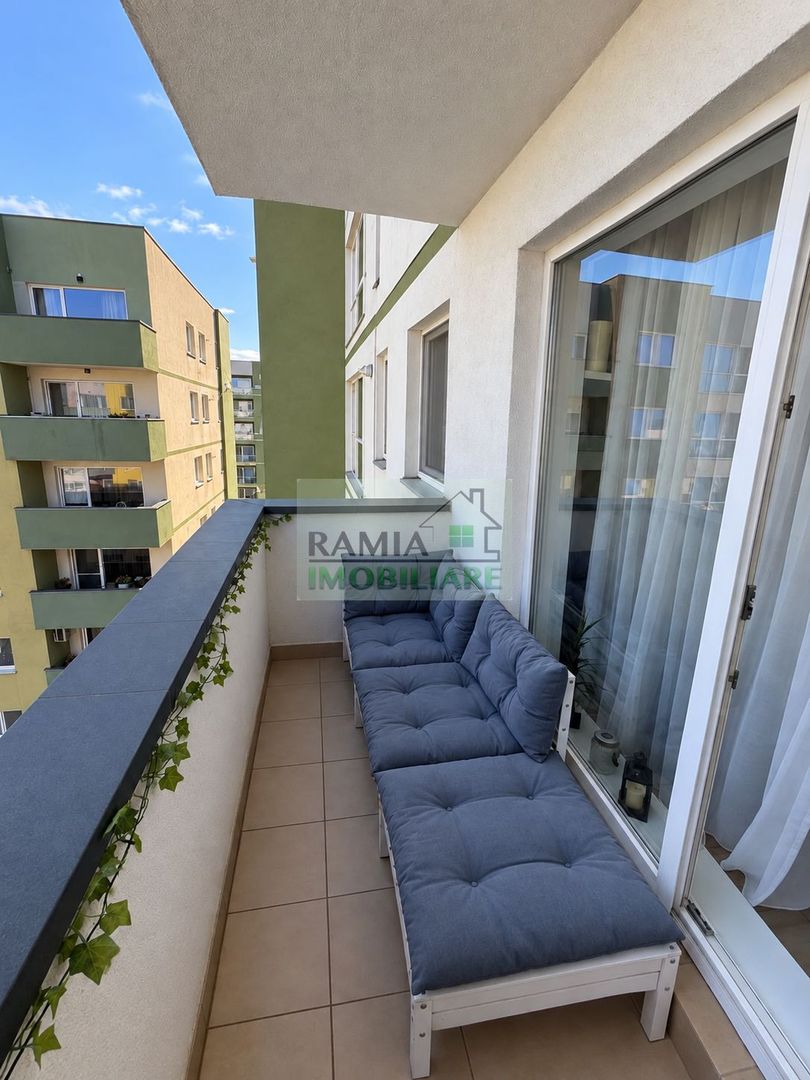Studio 39 mp, Top City – Coresi, etaj 9/11, parcare, boxă, mobilat - Poză 6