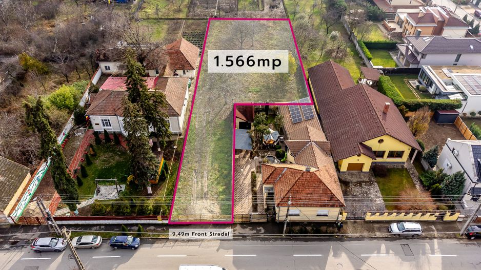 VÂNDUT! Teren 1566 mp Strada A. Milan Tabacovici - Poză 2