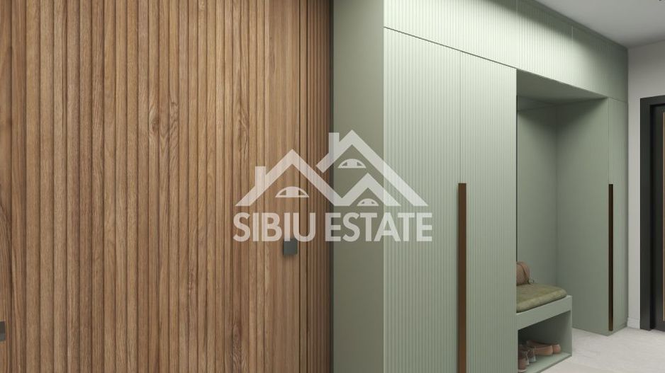 Casa 4 camere, 3 bai, garaj si curte larga, Sibiu Selimbar - Poză 8