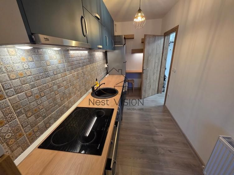 ✨ 1 camera | mobilat & utilat complet NOU |  39 mp | Vedere spre munti - Poză 7