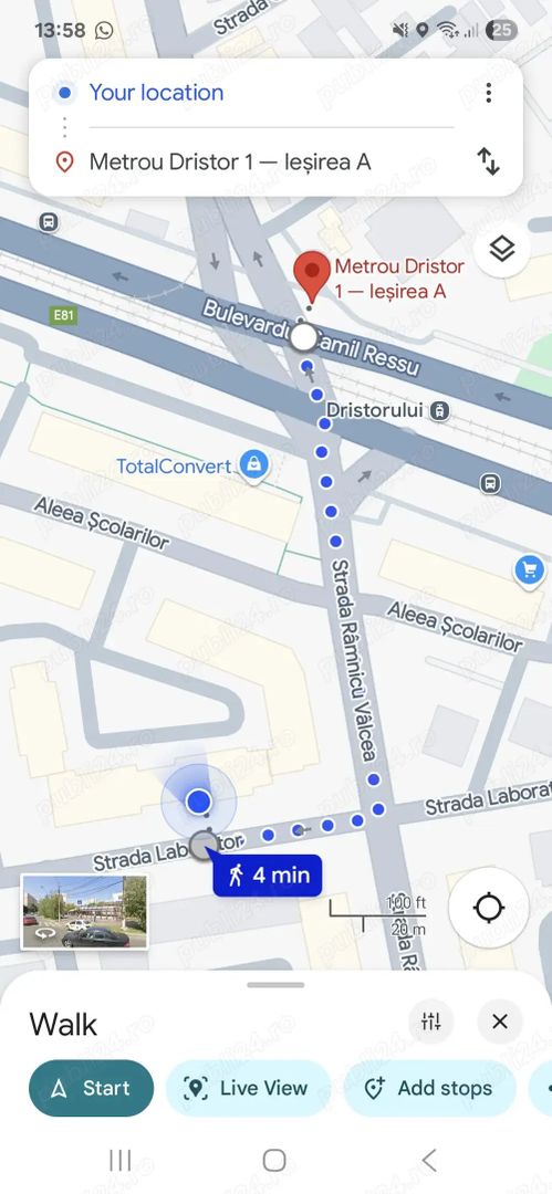 Apartament cu 2 camere Dristor, la 260 m de metrou, mobilat și utilat - Poză 9